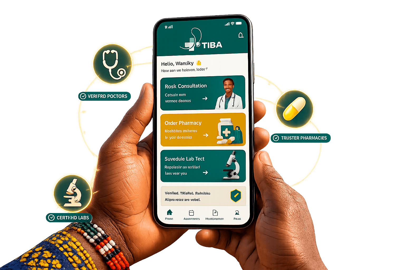 Tiba marketplace experience